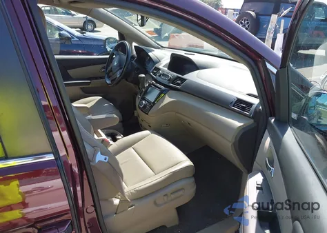 2014 Honda Odyssey Ex-L из США, поврежденный, VIN 5FNRL5H60EB047476